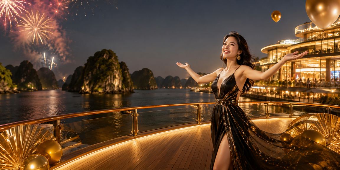 Lễ hội giải trí và hoàn tiền tại Hạ Long Bay, Việt Nam