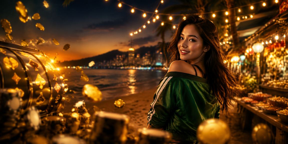 Trò chơi slots sôi động tại đêm chợ Phú Quốc